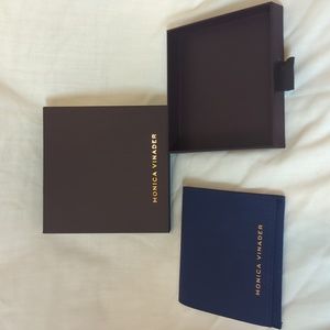 Empty Authentic Monica Vinader Jewelry Box Bracelet